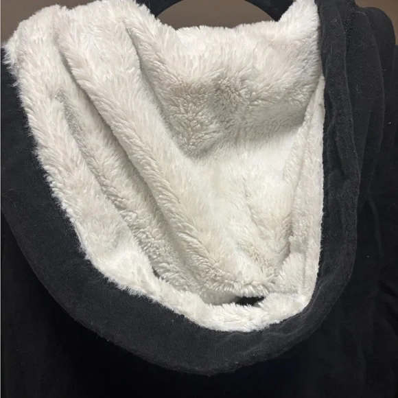 Hollister Black Jacket / hooded zip sweater XS - Picture 11 of 12